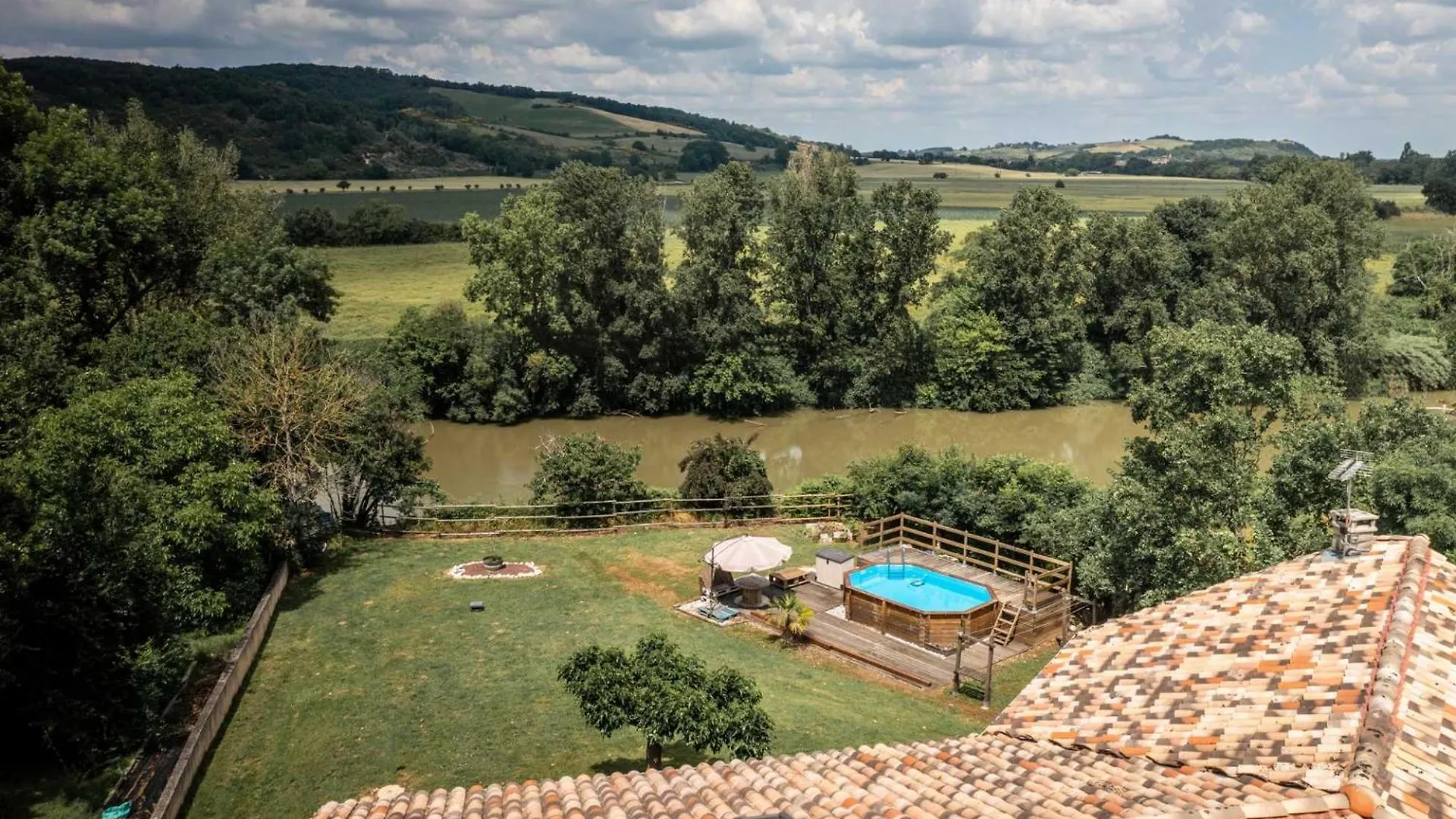 Villa Avec Piscine Au Bord Du Tarn Buzet-sur-Tarn Prázdninový dům